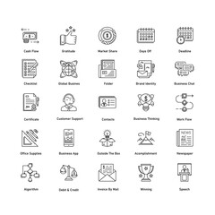 Banking and Finance Vector Icon Pack