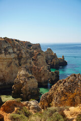 Portuguese ocean cliffs 