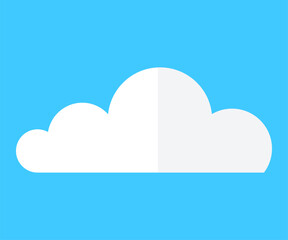 Cloud vector illustration. Fluffy cumulus clouds create dreamscape unfolds high in heavenly realm The environments ambiance is influenced by natural movement clouds