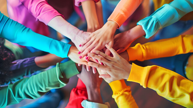 C&eacute;l&eacute;bration Color&eacute;e: Main dans la Main pour une Harmonie de Teintes Vibrantes