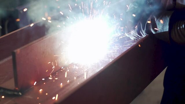 welding metal, industrial, business, sparks