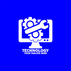 Abstract Initial Logo. White color isolated on Black Background. Technology  Branding Logos. Flat Vector Logo Design Template Element icon.