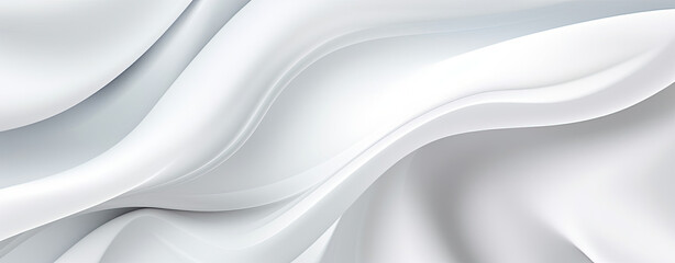 Obraz premium Close Up View of White Fabric