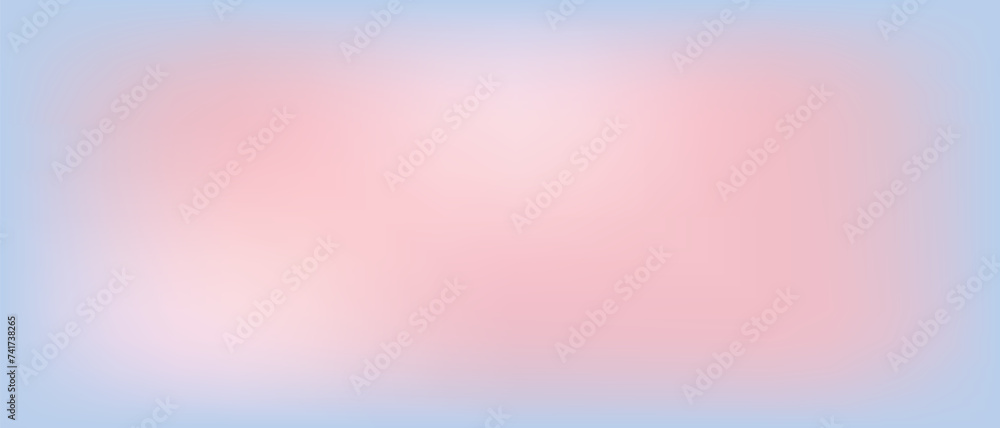 Poster nude gradient background. soft pastel pearlescent colors. horizontal blurred gradient mesh backgroun