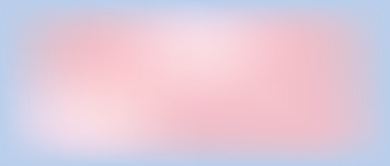 Nude gradient background. Soft pastel pearlescent colors. Horizontal blurred gradient mesh background. Pink blue beige color. Vector illustration.