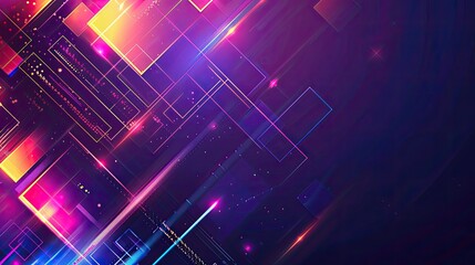 Gaming technology background. Gamer in futuristic. E-sports competition.	Abstract geometric background innovation technology 