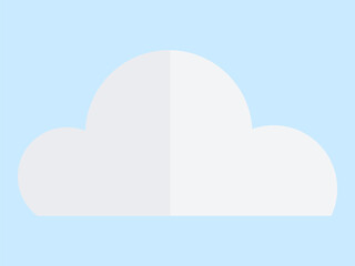 Cloud vector illustration. Fluffy clouds decorate heavens, contributing to ever-changing cloudscape Atmospheric variations manifest in form natural and dynamic cloud formations