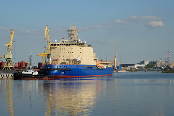 ship in the port