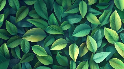 Obraz premium Green leaves eco-friendly background with place for text. Concept of ecology and healthy environment. nature background. monstera tropical leaves 
