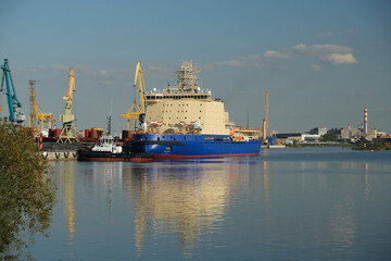 ship in the port