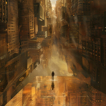 Dream within a dream depiction. Inception