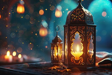 The concept design of Ramadan Kareem - 'Generous Ramadan'