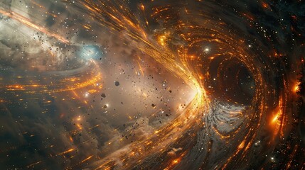 Enigmatic Black Hole: Magnificent Singularity in the Cosmos