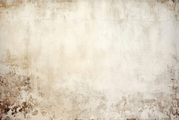 Fototapeta na wymiar Grungy Wall With Brown and White Background