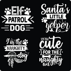 Fototapeta na wymiar Christmas Dog Bandana SVG Bundle, Dog Christmas Svg Bundle, Pet Christmas Svg, Dog Christmas Clipart, Christmas svg, Dog ornament, Christmas Digital,Cricut,Silhouette