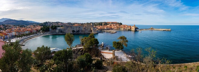 Collioure panorama
