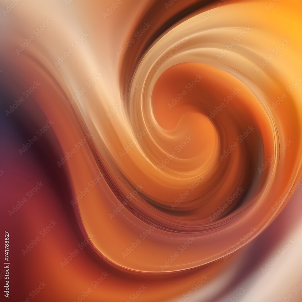 Aufkleber dynamic abstract swirls in motion background. abstract background capturing the essence of movement 