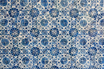 Tomar, Portugal. Europe Traditional Portuguese tiles.