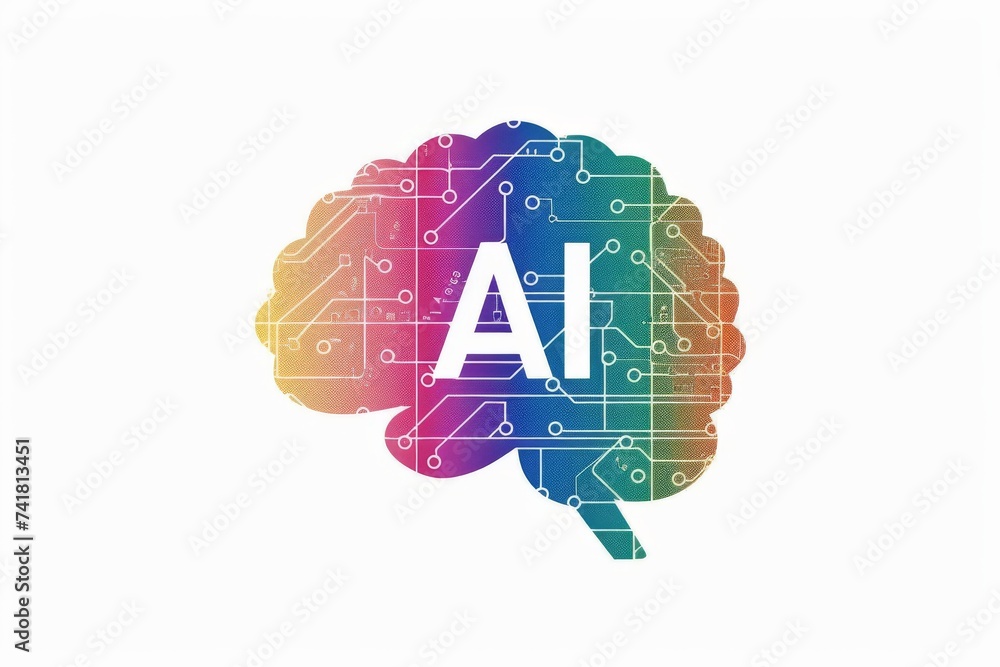 Poster ai brain chip neurotransmitter release. artificial intelligence memory mapping human neurofeedback m