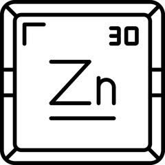 Zinc Icon