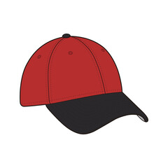 39Thirty Fitted Cap Precision Vector Design Illustration