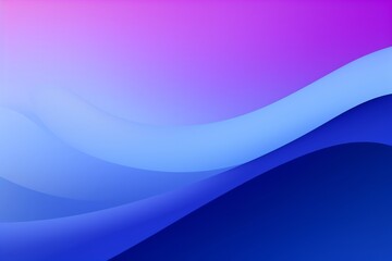 Fototapeta premium Deep Purple to Cornflower Blue abstract fluid gradient design, curved wave in motion background for banner, wallpaper, poster, template, flier and cover