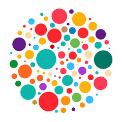 abstract background with circles