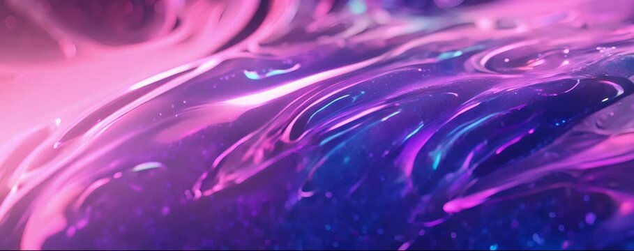 Cosmic Liquid Swirls and Splashes
