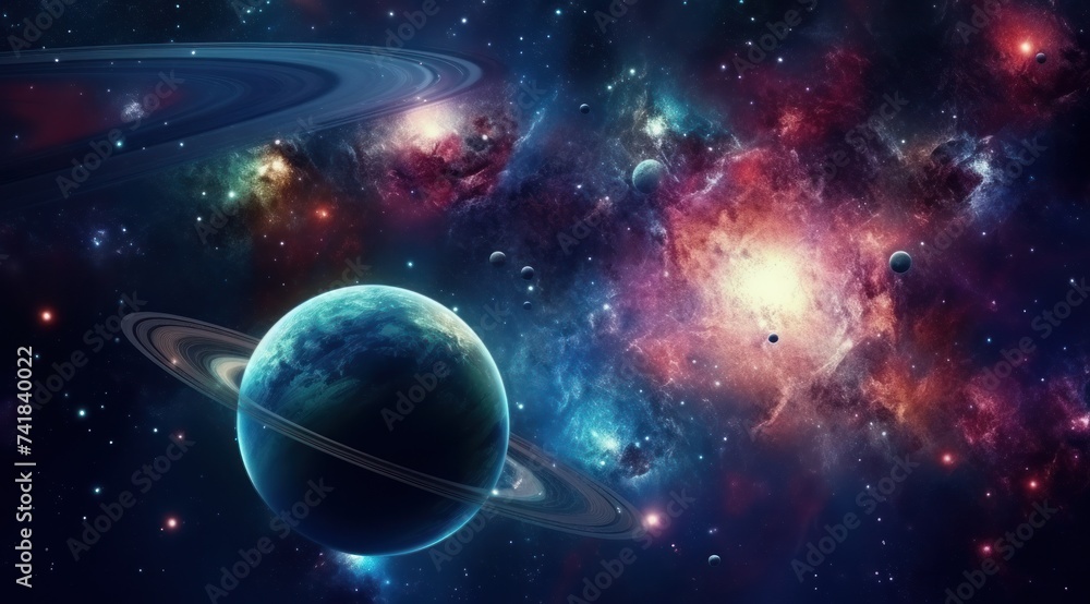 Canvas Prints planets in space from the outer space wallpape