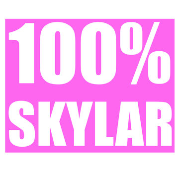 Skylar name 100 percent png