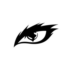 Dragon Eye Logo Design - obrazy, fototapety, plakaty