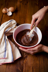 chocolate mousse dessert