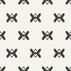 Tribal Southwestern Quilt Navajo Seamless Pattern