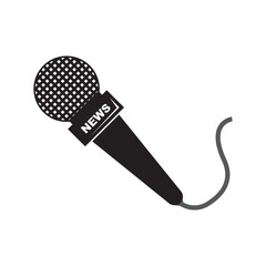 News microphone logo