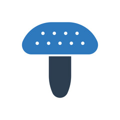 Mushroom Icon Sign Symbol Vector