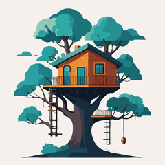 house and tree