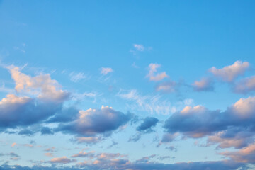 The background of beautiful sky