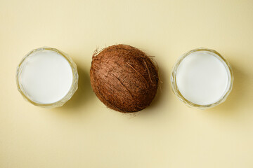 Vegan coconut milk yogurt.