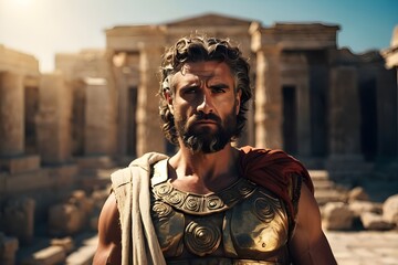 Portrait eines B&uuml;rgers des historischen Griechenlandes