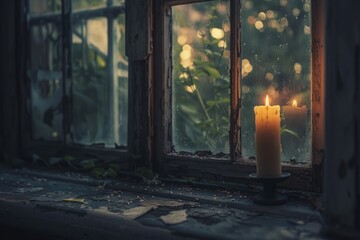 candle in the window