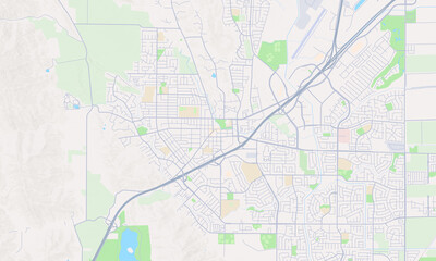 Vacaville California Map, Detailed Map of Vacaville California