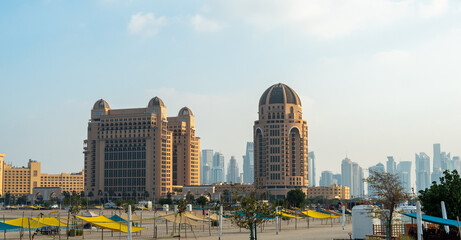 the city of Doha, Qatar