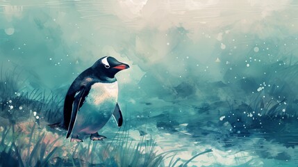 Naklejka premium animal portraits