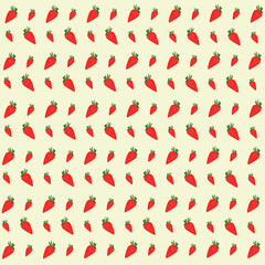 strawberry pattern illustration