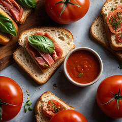 Pan con Tomate - Spanish Tomato Bread Delight