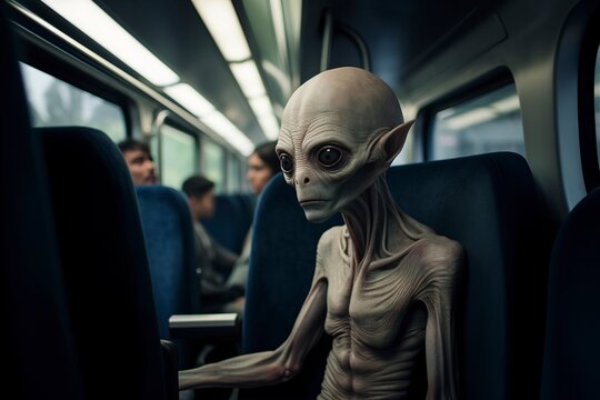 strange alien that is very light