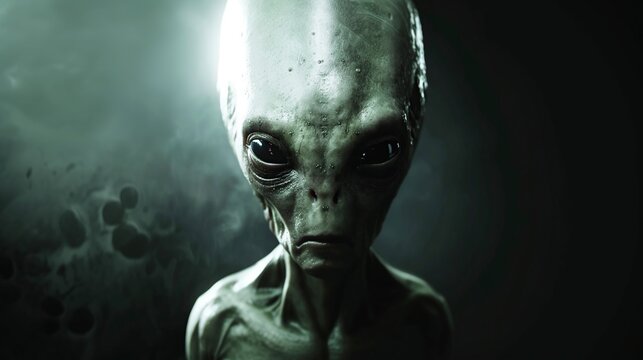 strange alien that is very light