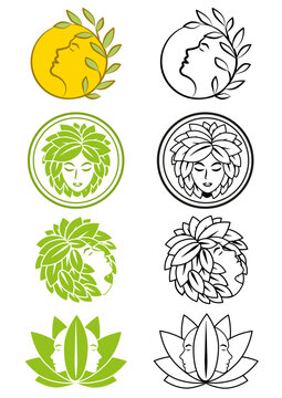 Logo donna e natura II