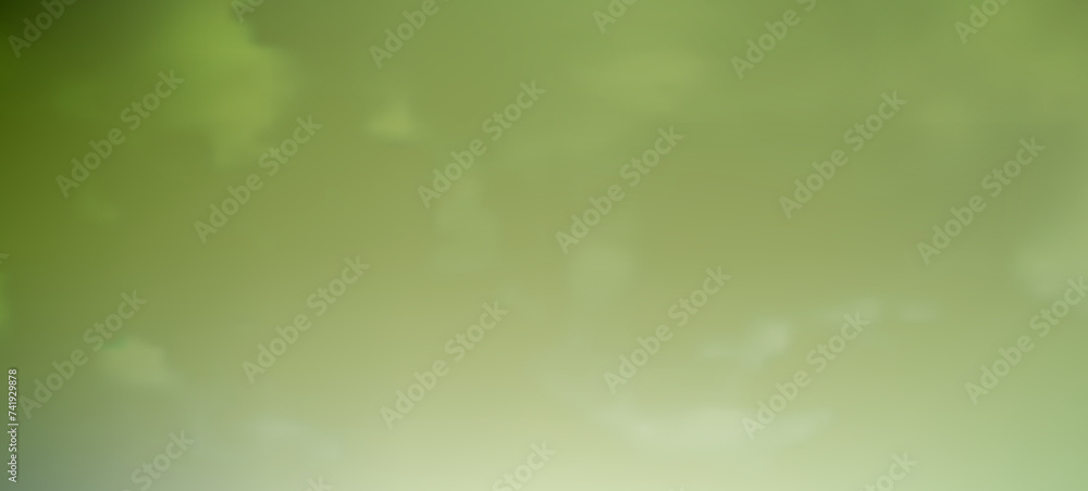 Poster modern colorful gradient background with clouds