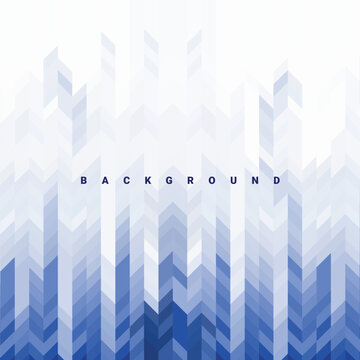 Blue Gradient Dimensional Pattern Background